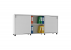 Sliding Door Cabinet 86H